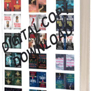 Psychological Thriller DIY Mini Books DIGITAL PDF Printout