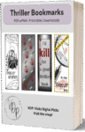 Thriller, Psychological Thriller Bookmark