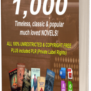 1000 timeless classic & famous novels in digital format