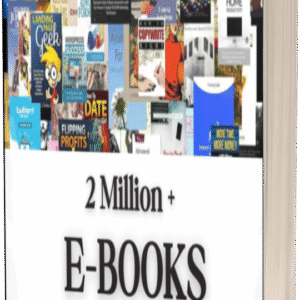 2 Million+ Ebooks + 2 Million PLR Articles Bonus with reseller rights | 2M Ebooks bundle