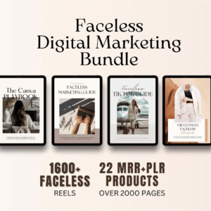 Faceless Digital Marketing bundle