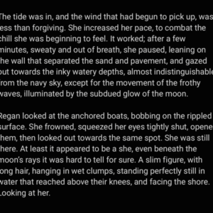 Night Swimming. A short horror story