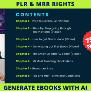 New Generate a complete eBook with AI