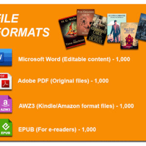 1000 timeless classic & famous novels in digital format